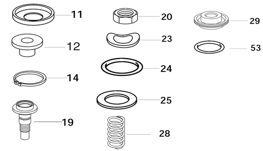 Buy 1487010152000 Spares Kit KNORR