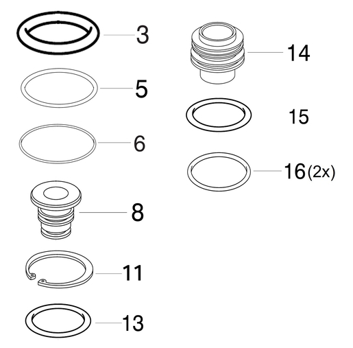 Buy 1487010301000 Spares Kit KNORR