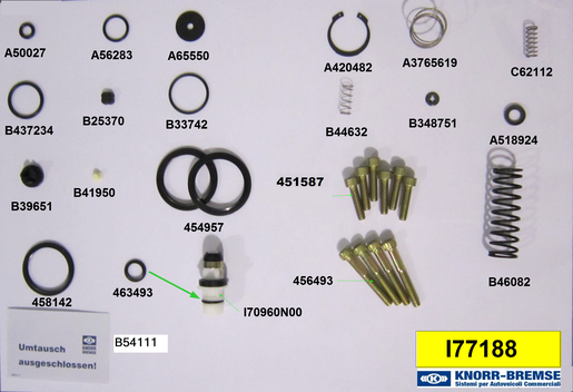 Buy i77188 Spares Kit KNORR