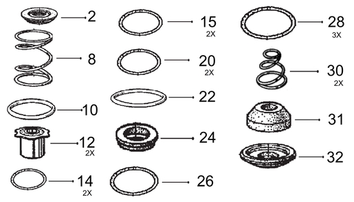Buy i80450 Spares Kit KNORR