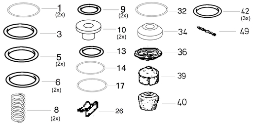 Buy i84342 Spares Kit KNORR