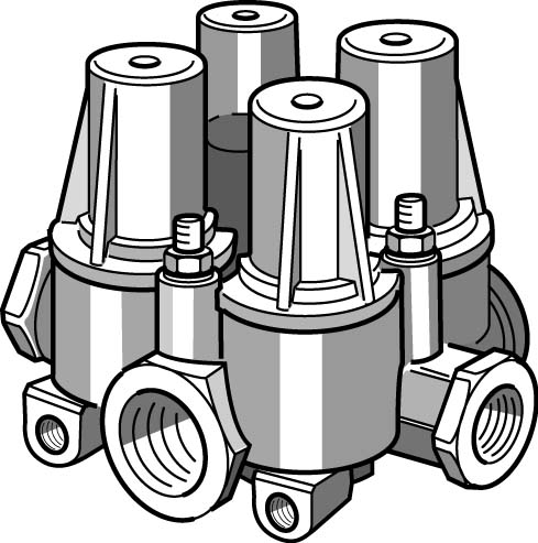Buy k000055 Four Circuit Prot. Valve KNORR