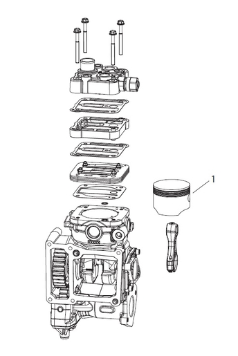 Buy k006026 Piston Kit KNORR