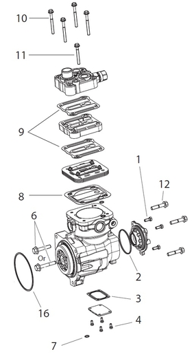Buy k052058k50 Gasket Kit KNORR