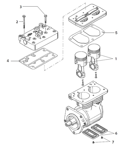 Buy k070839k50 Piston Kit KNORR