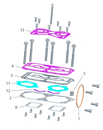 Buy k090975k50 General Service Kit KNORR