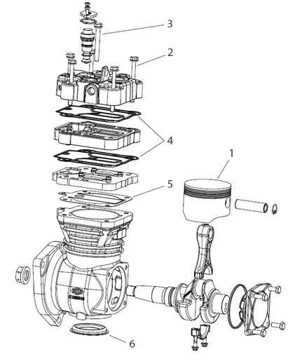 Buy k099418k50 Piston Kit KNORR
