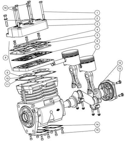Buy k112716k50 Cylinder Head Kit KNORR