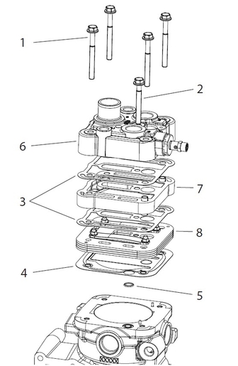 Buy k114439k50 Cylinder Head Kit KNORR
