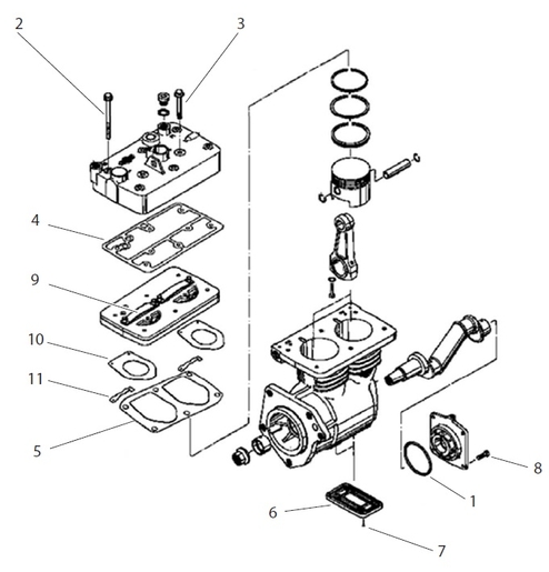 Buy seb22556 General Service Kit KNORR