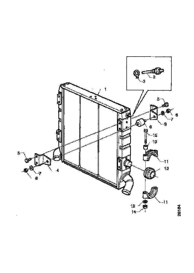 Buy 1100630 RADIATOR SCANIA