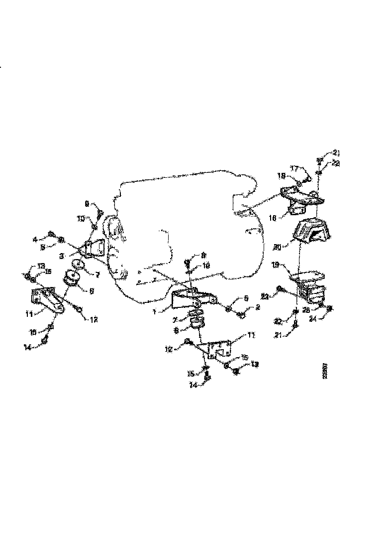 Buy 1100734 ENGINE BRACKET RH SCANIA