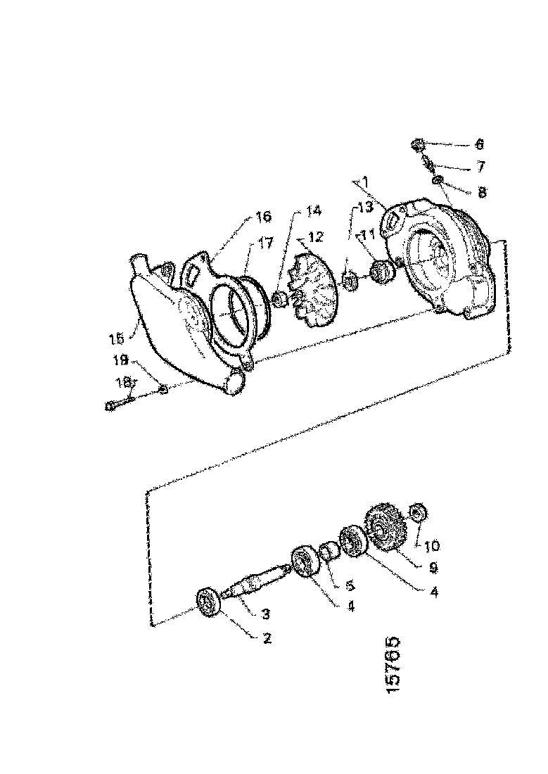 Buy 1100900 PUMP COVER SCANIA