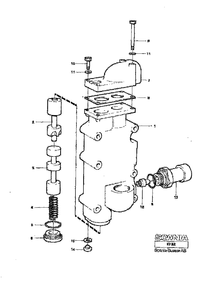 Buy 1101373 GASKET SCANIA