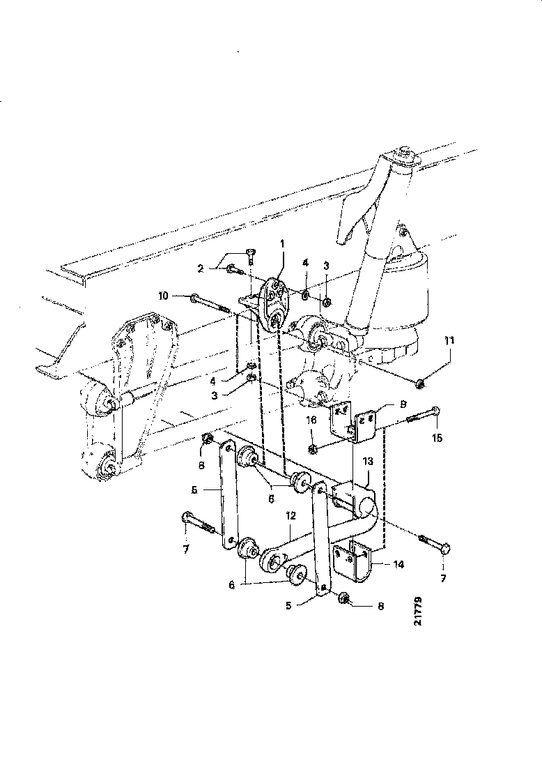 Buy 1101664 BRACE SCANIA