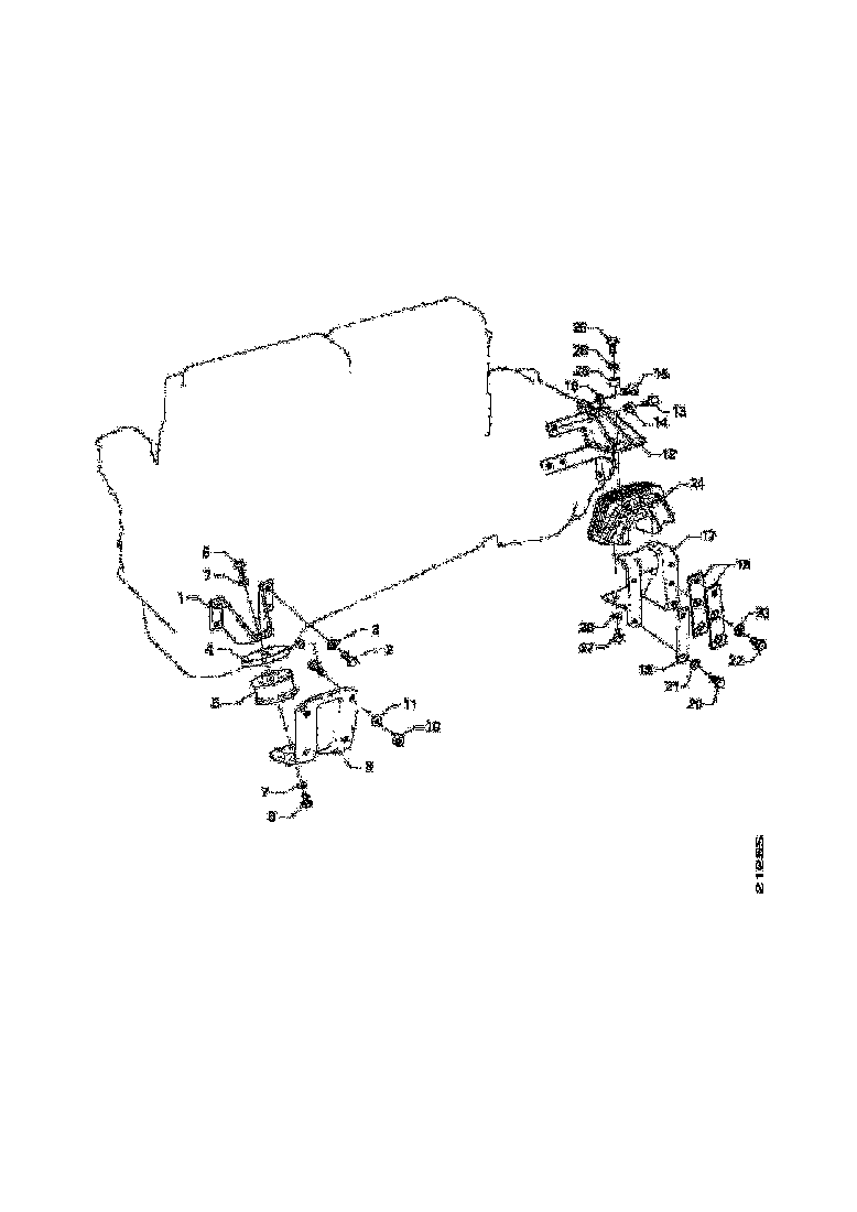 Buy 1103397 ENGINE BRACKET LH SCANIA