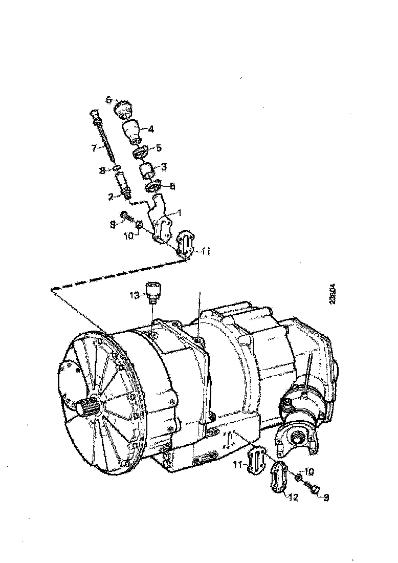 Buy 1110482 OIL DIPSTICK SCANIA