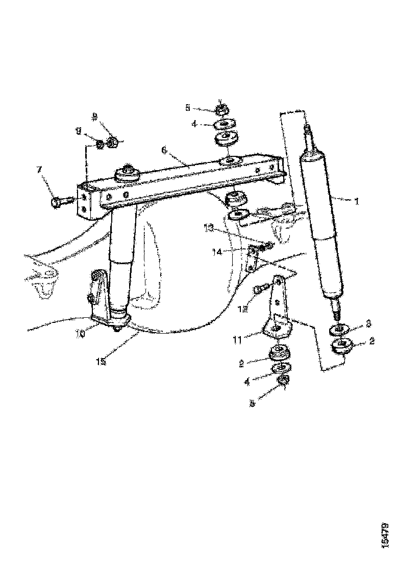 Buy 1110589 SHOCK ABSORBER SCANIA
