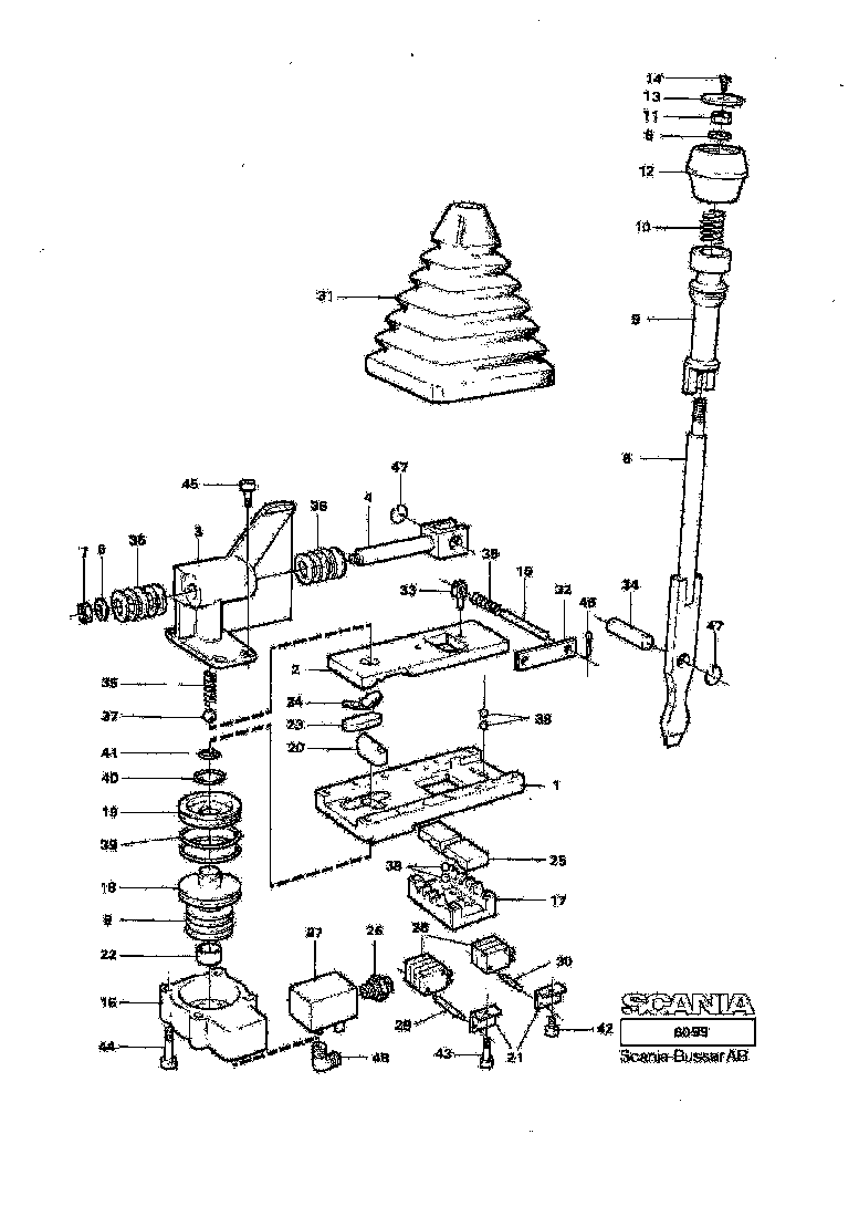 Buy 1111929 KNOB SCANIA