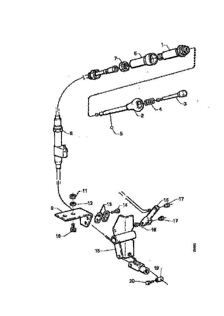 Buy 1113124 CABLE CONTROL (S) SCANIA