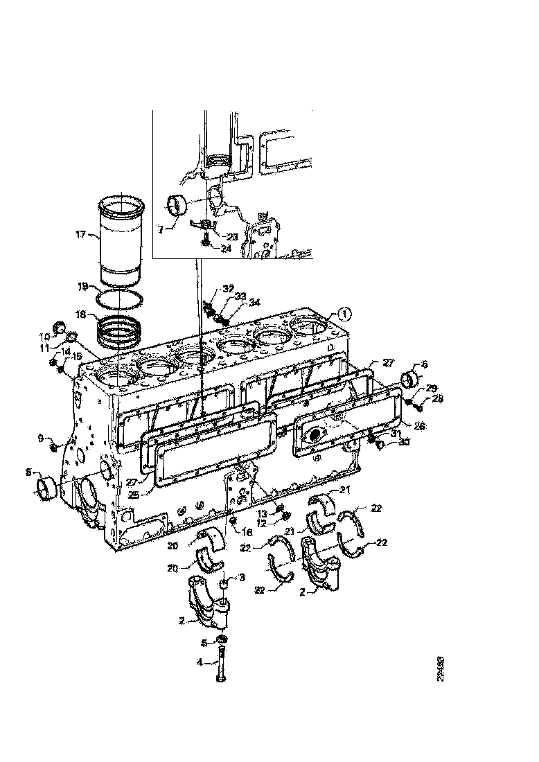 Buy 1118371 CYLINDER LINER SCANIA