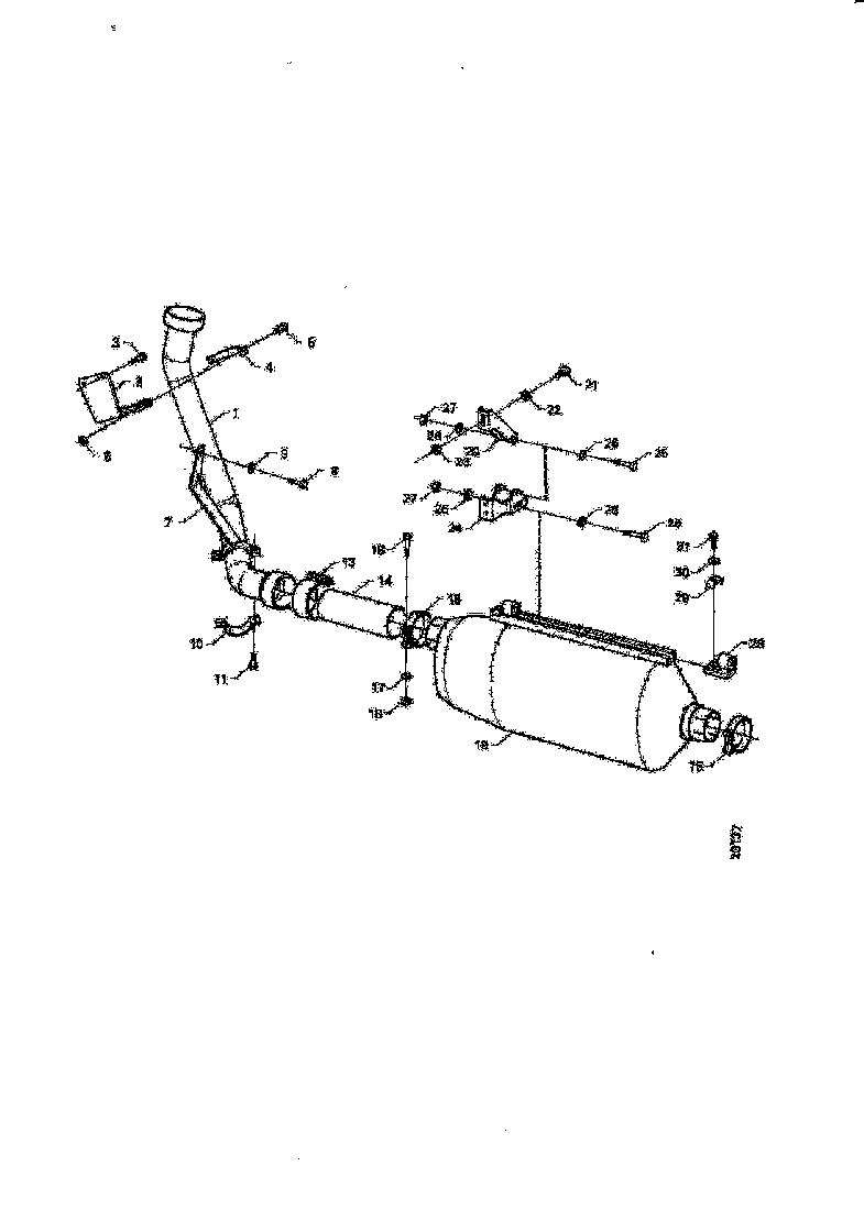 Buy 1303204 EXHAUST PIPE SCANIA