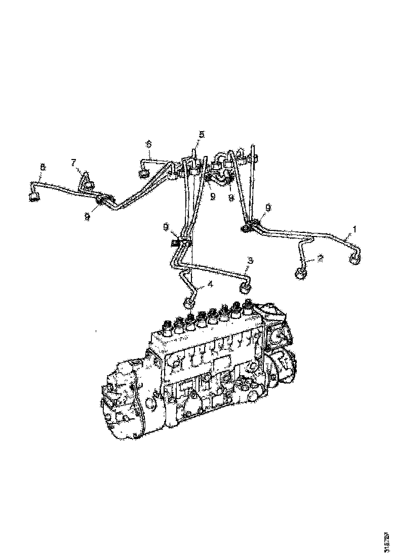 Buy 1303954 PRESSURE PIPE (S) SCANIA