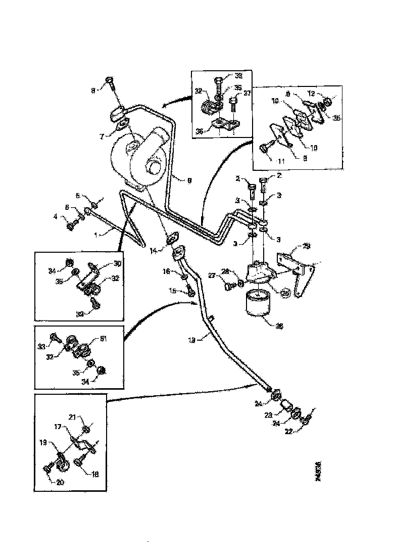 Buy 1303966 LUBRICATION OIL RETURN PIPE SCANIA