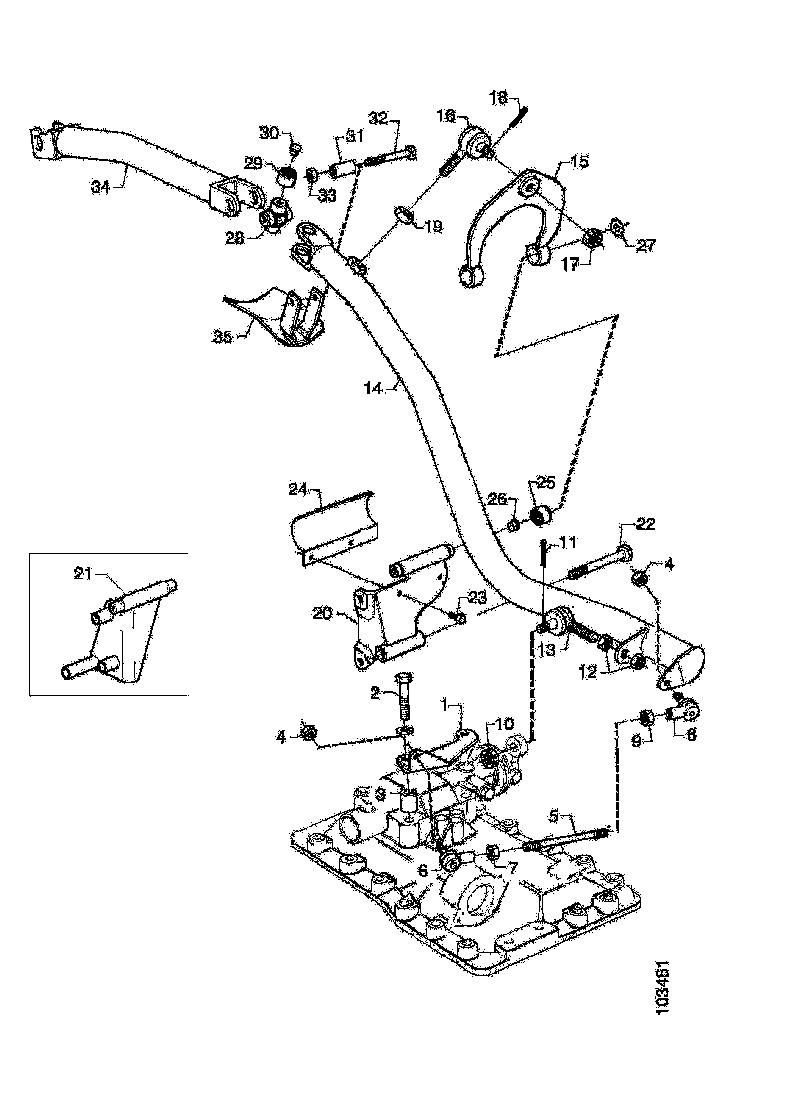 Buy 1305258 BRACKET SCANIA
