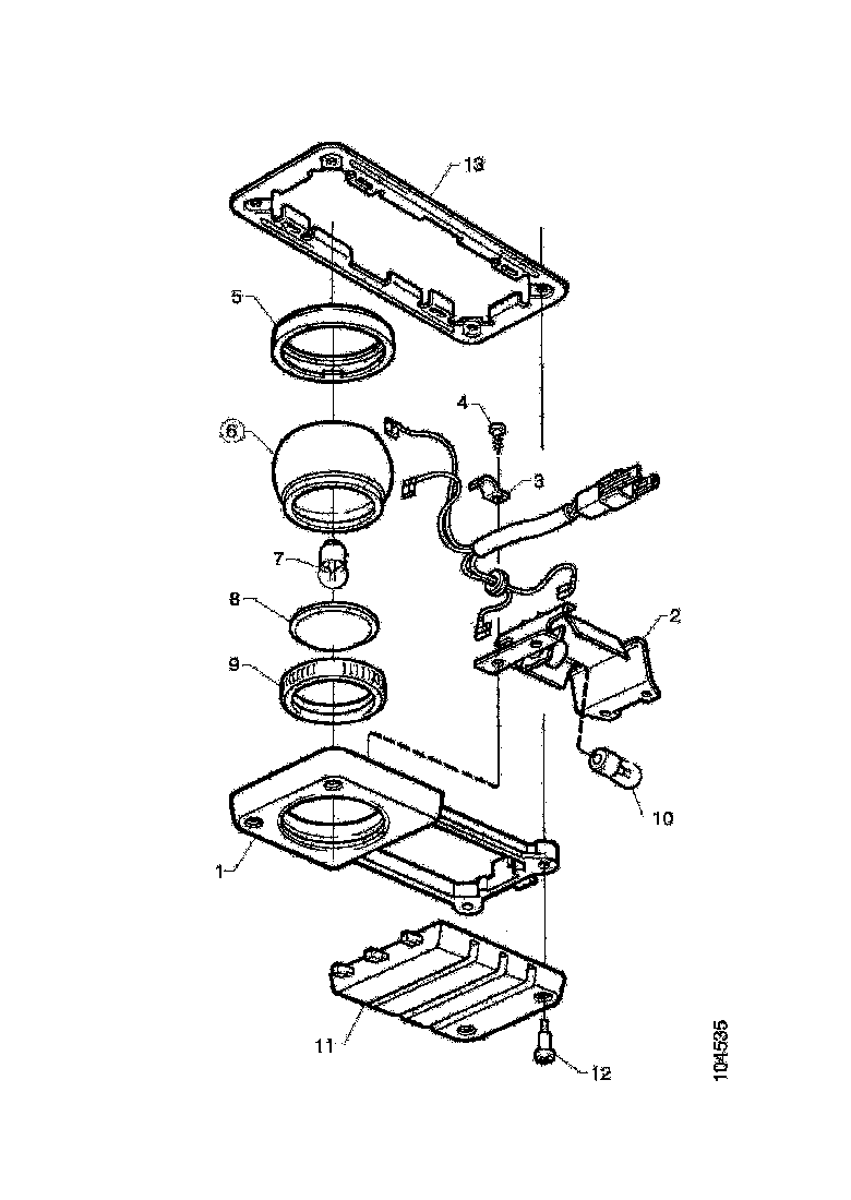 Buy 1306244 DOME LAMP RH SCANIA