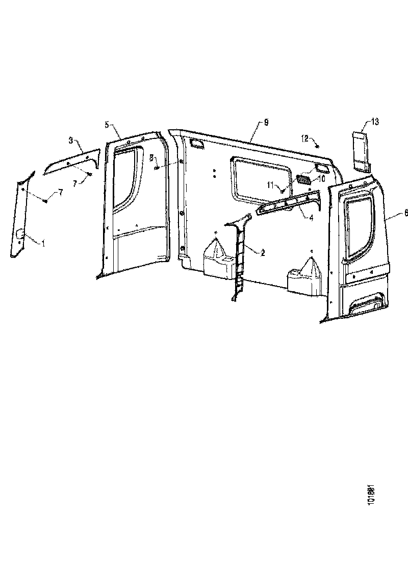 Buy 1306431 SIDE PANEL SCANIA