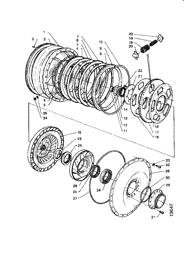 Buy 1309138 TORQUE CONVERTER SCANIA