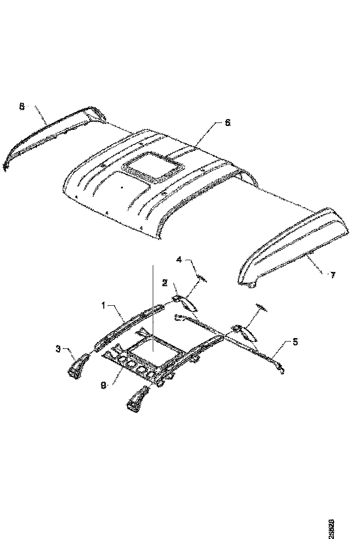 Buy 1310171 ROOF PANEL LH SCANIA
