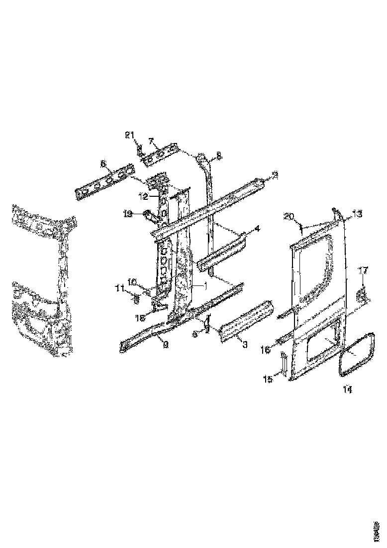 Buy 1310504 REINFORCEMENT PLATE SCANIA