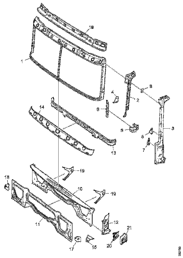 Buy 1311524 BRACKET RH SCANIA