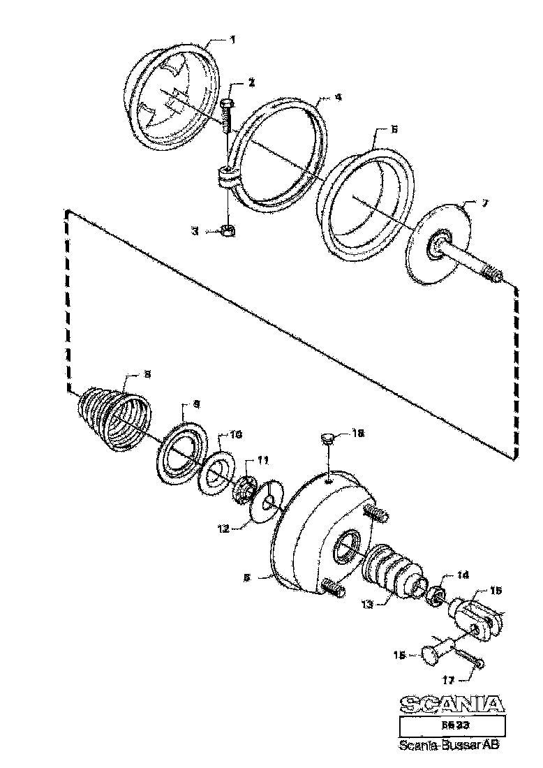Buy 1320136 BOOT SCANIA