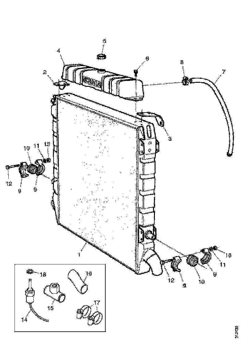 Buy 1320601 EXPANSION TANK SCANIA