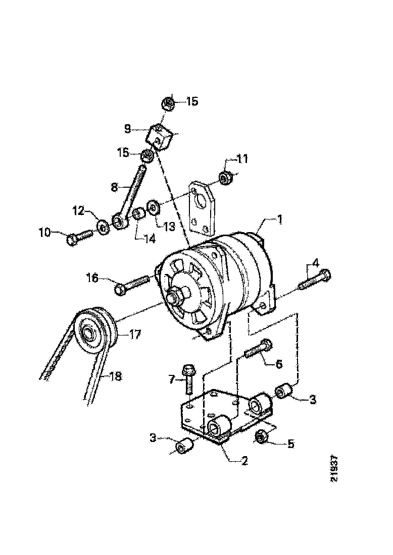 Buy 1327189 BRACKET SCANIA
