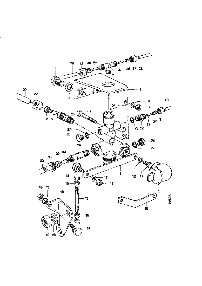 Buy 1334065 LEVER SCANIA