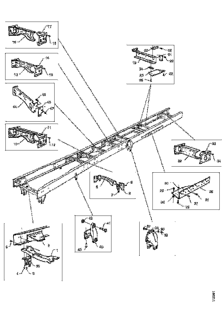 Buy 1342138 CROSS MEMBER SCANIA