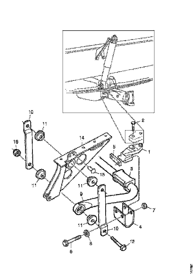 Buy 1342697 BRACKET SCANIA