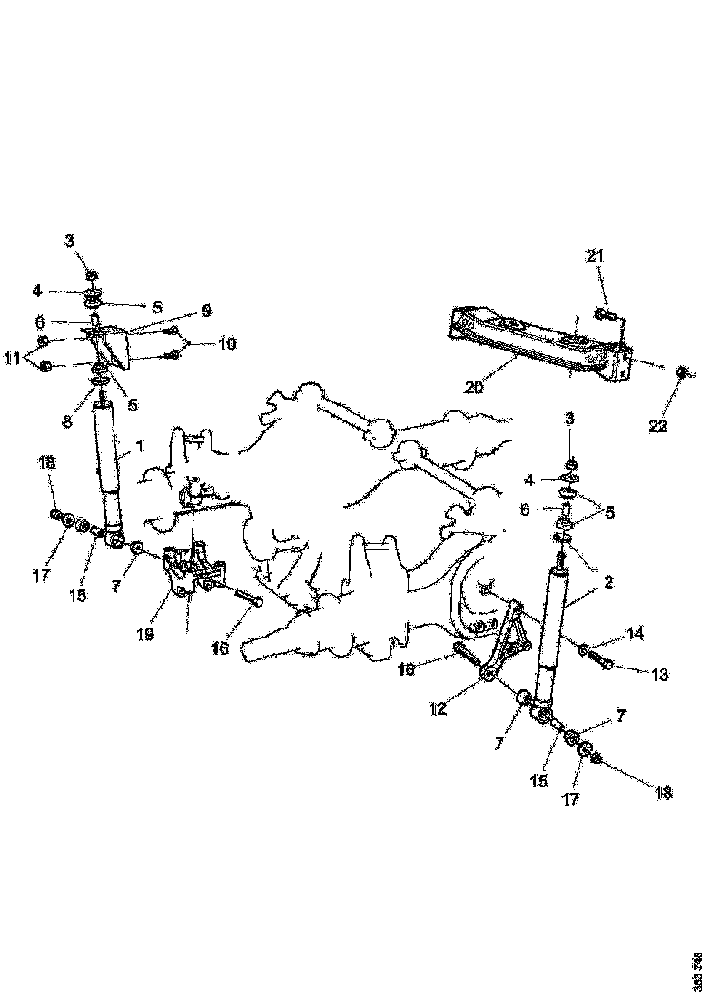 Buy 1342787 SHOCK ABSORBER SCANIA