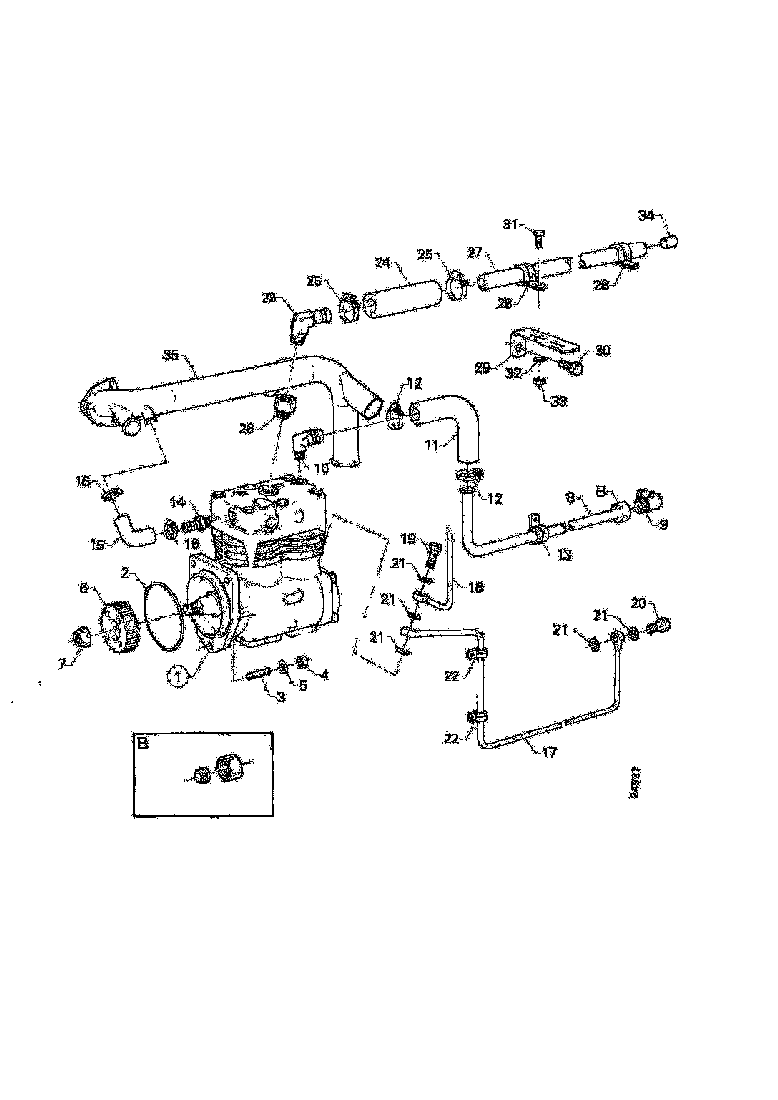 Buy 1344735 LUBRICATION PIPE SCANIA