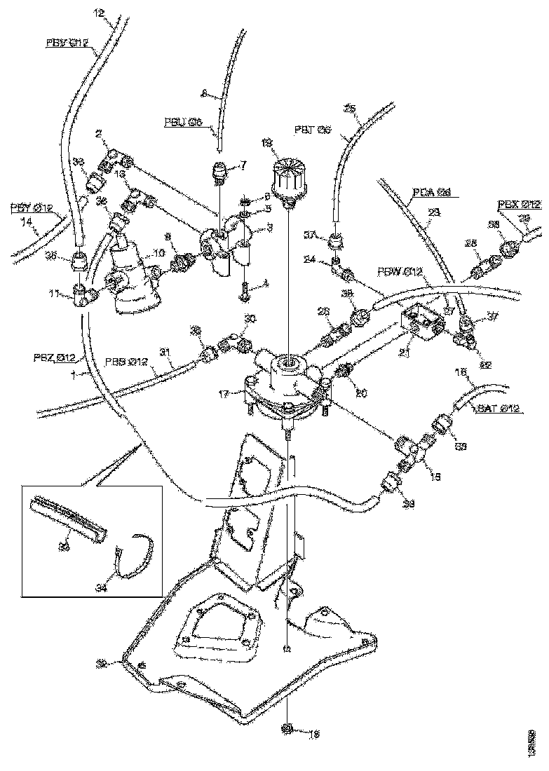 Buy 1350838 MANIFOLD SCANIA