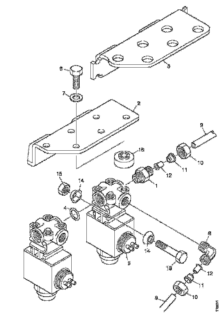 Buy 1352057 BRACKET SCANIA