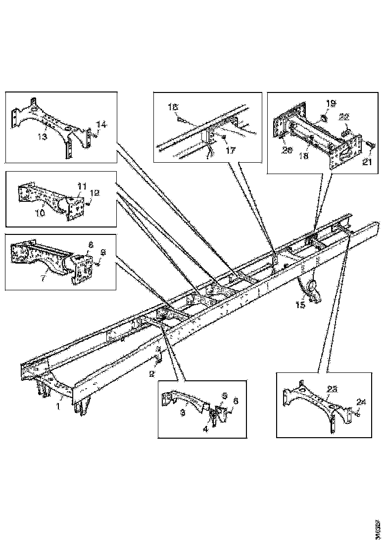 Buy 1352846 CROSS MEMB SCANIA