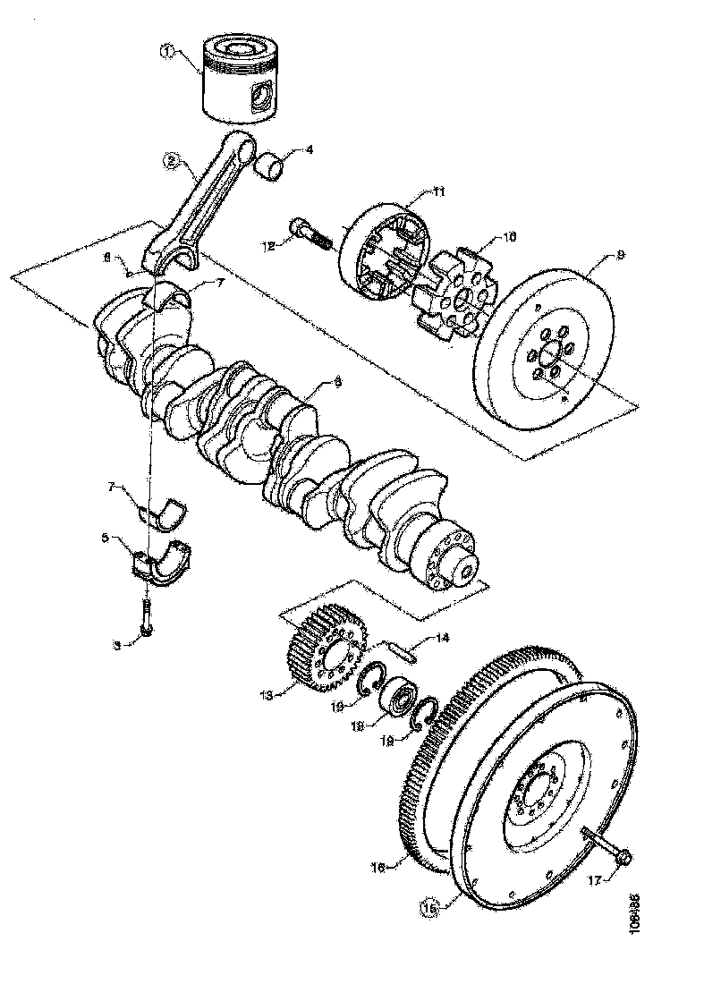 Buy 1354458 SCREW SCANIA