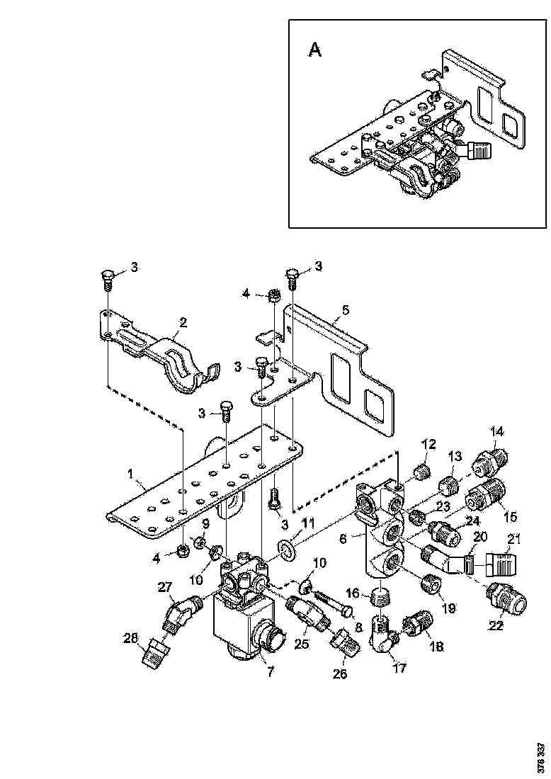 Buy 1354646 MANIFOLD FITING SCANIA