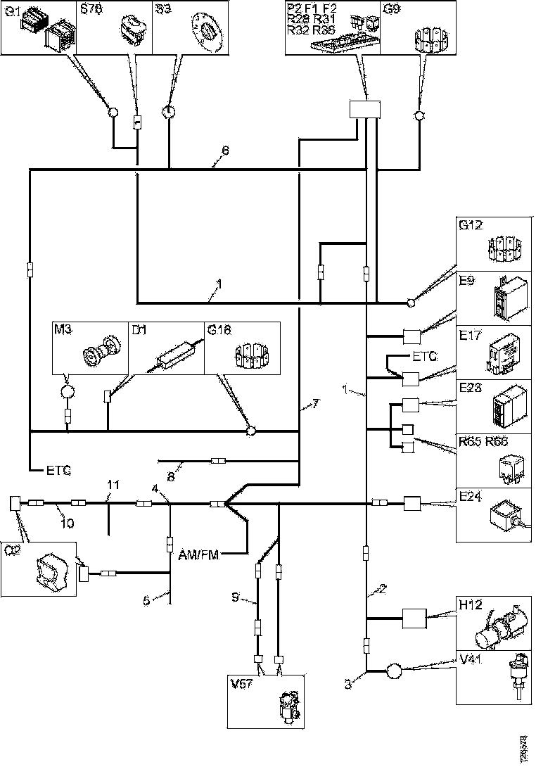 Buy 1355374 CABLE HARNESS SCANIA
