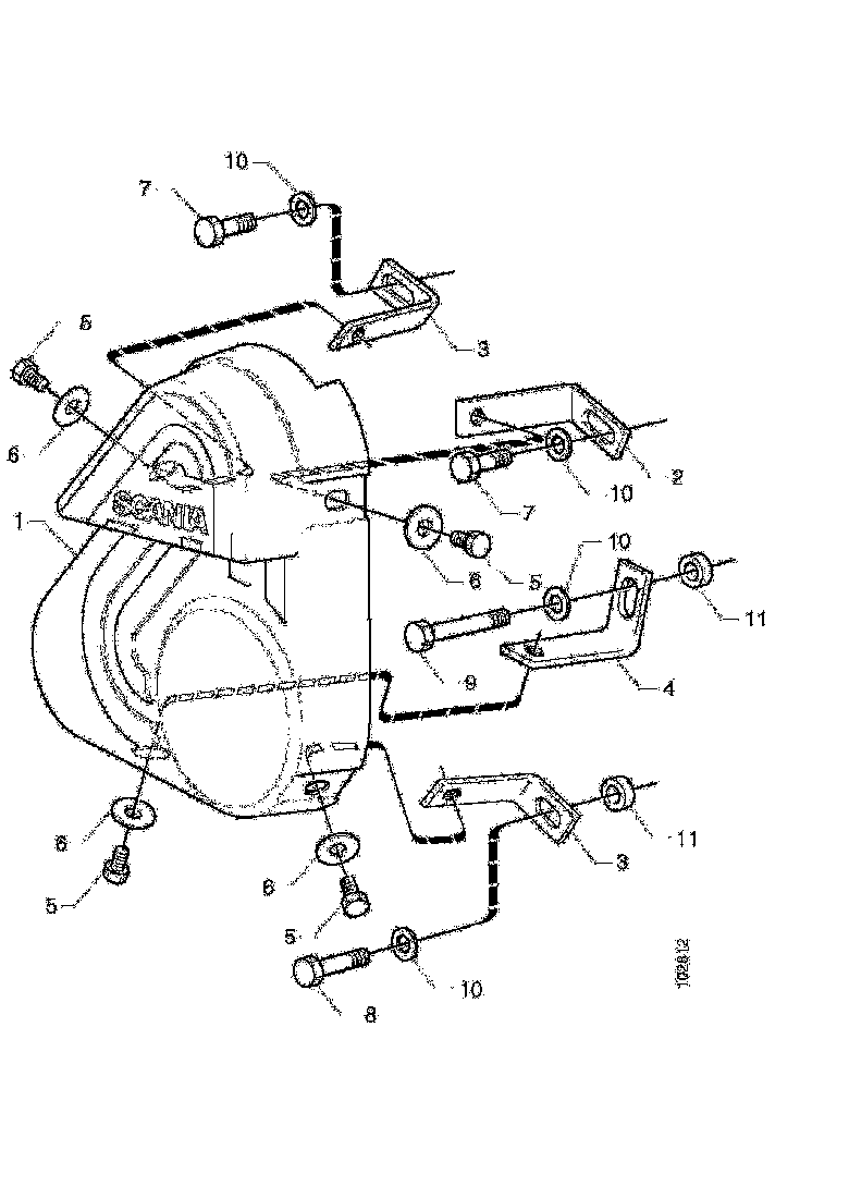 Buy 1355710 BRACKET SCANIA
